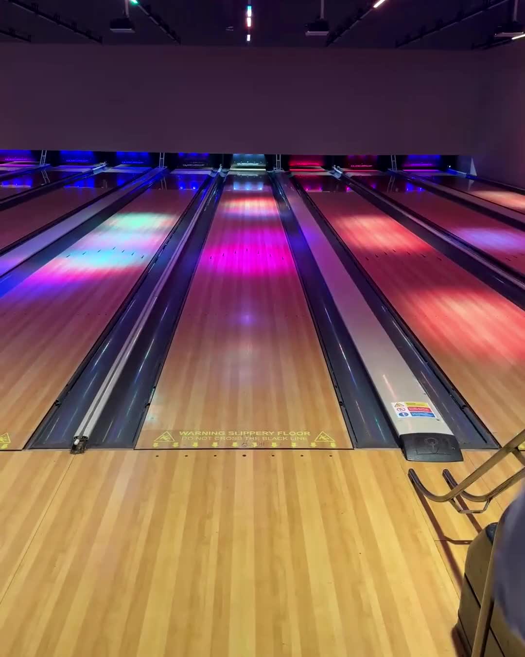 Bowling lanes from FSP’s official brand imagery